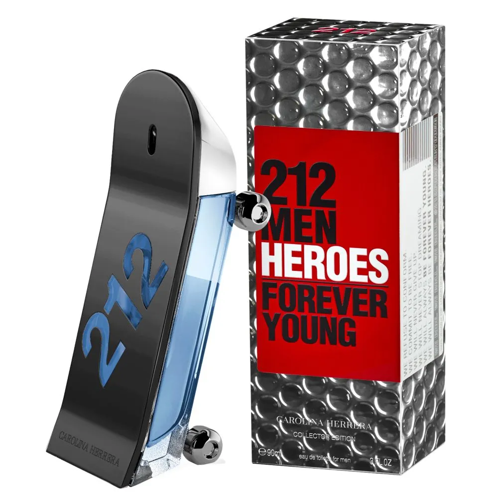 CAROLINA HERRERA 212 HEROES MEN FOREVER YOUNG COLLECTOR EDITION