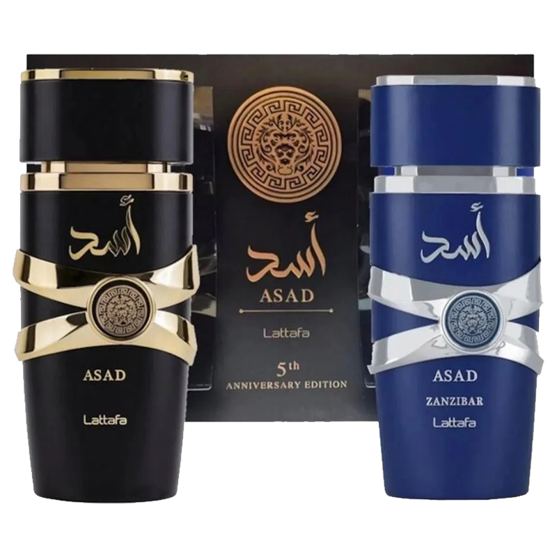 Estuche Lattafa Asad Anniversary Edition