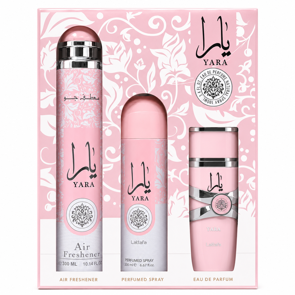 Estuche Lataffa Yara Mujer 3Pz