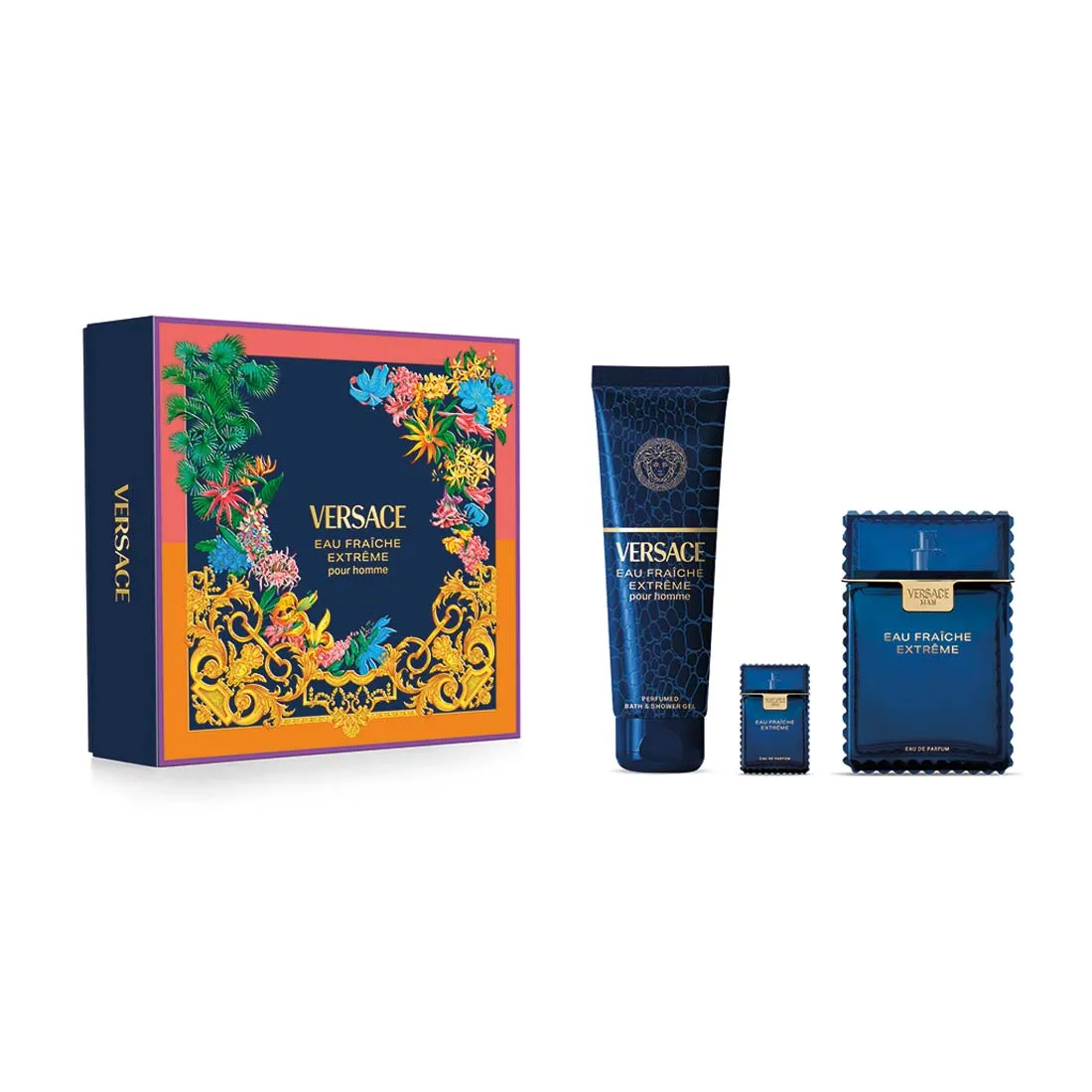 Estuche Versace Fraiche Extrene pour homme hombre EDP