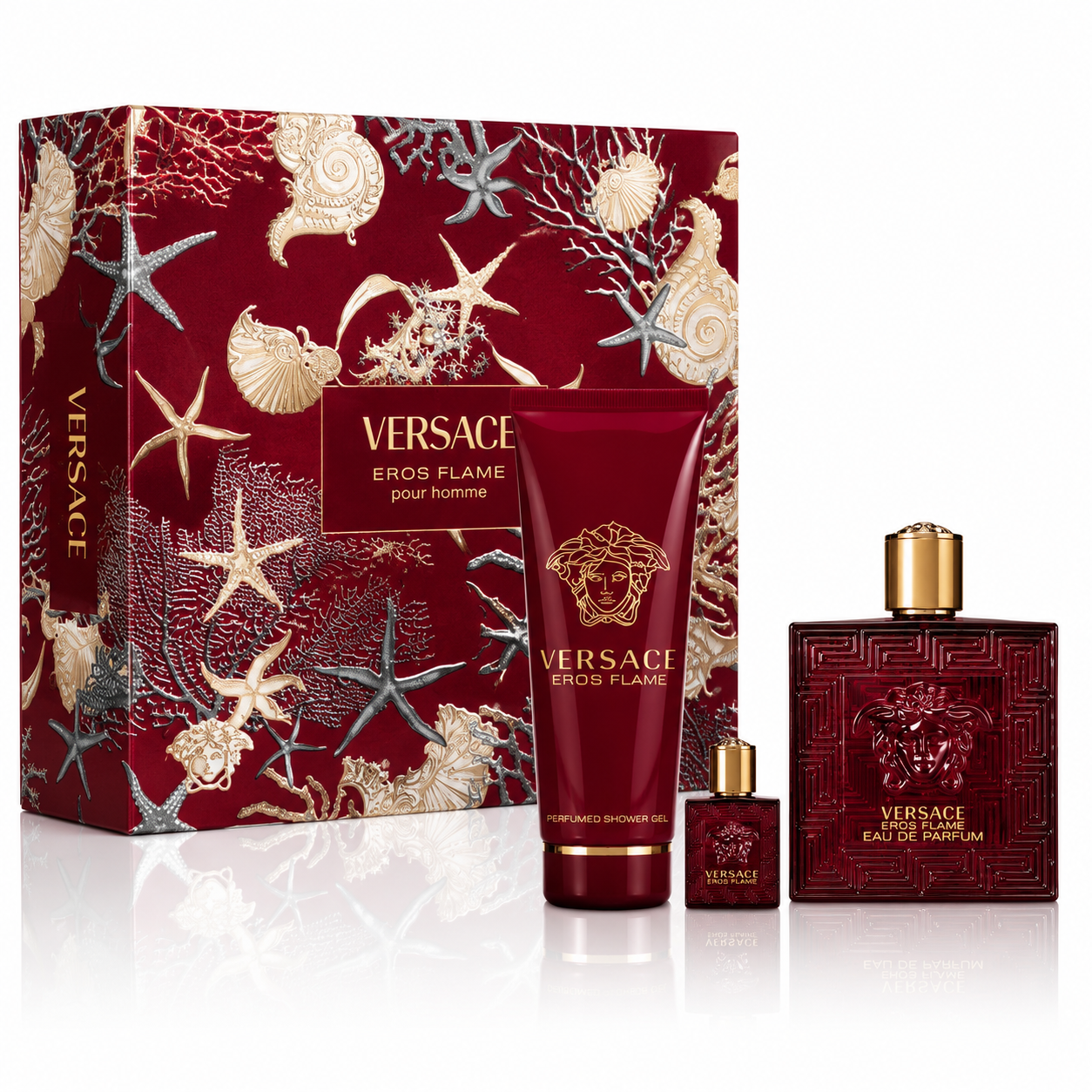 Estuche Versace Eros Flame Hombre EDP