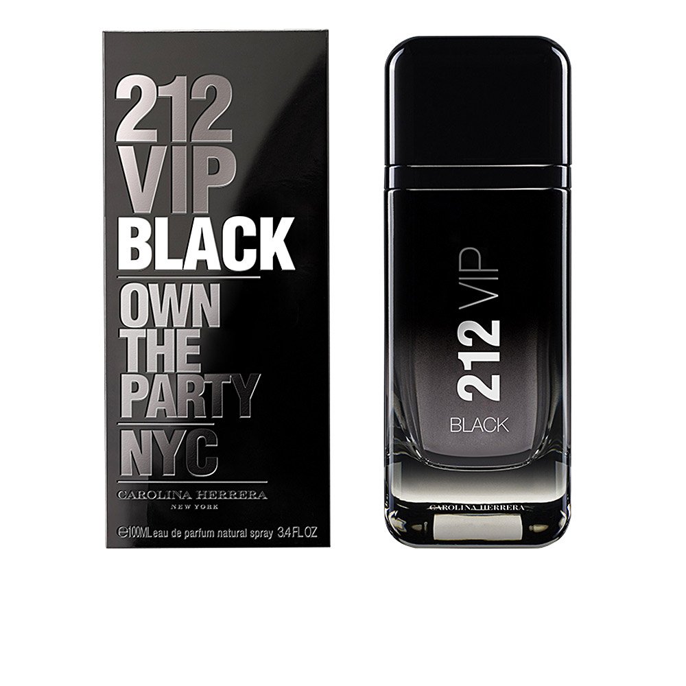CAROLINA HERRERA 212 VIP BLACK HOMBRE EDP