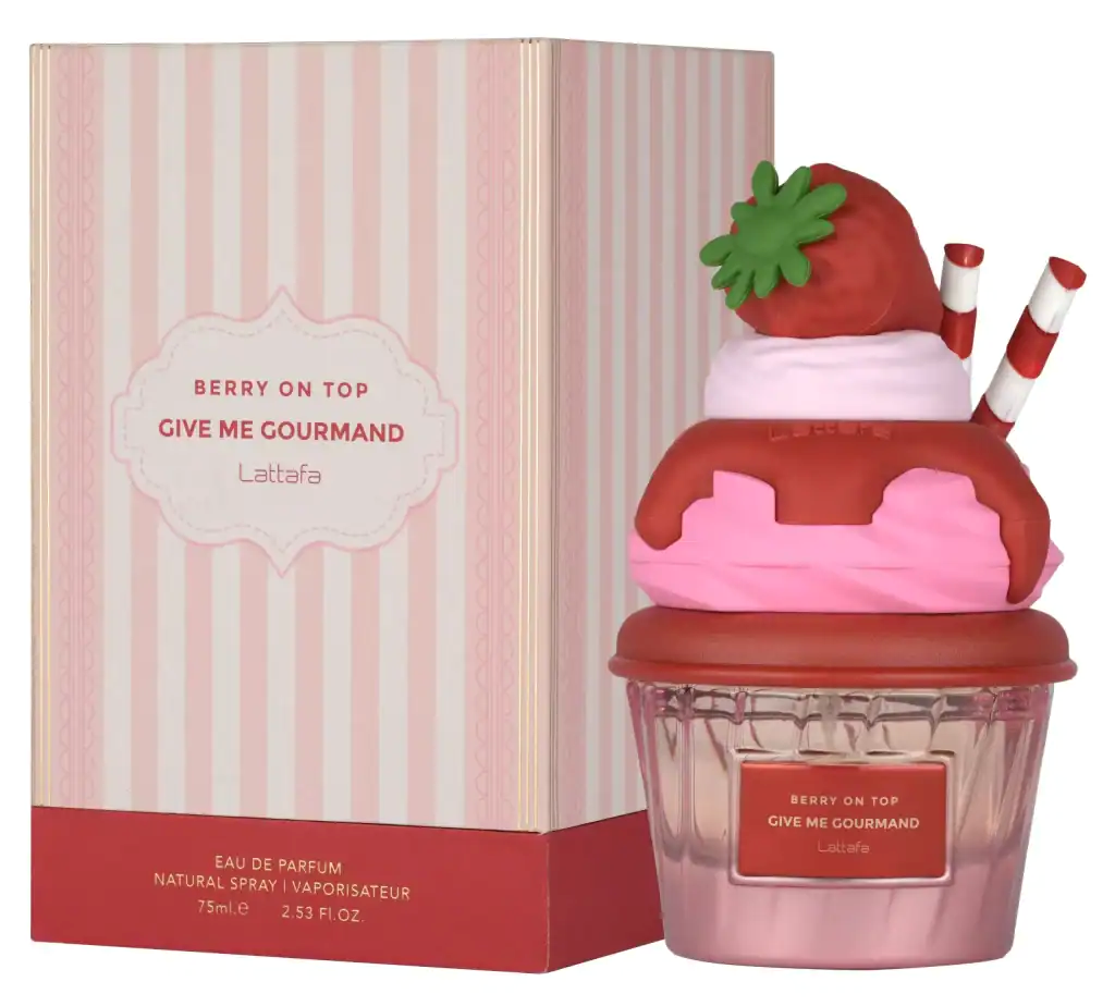 LATTAFA UNISEX GIVE ME GOURMAND BERRY ON TOP EDP