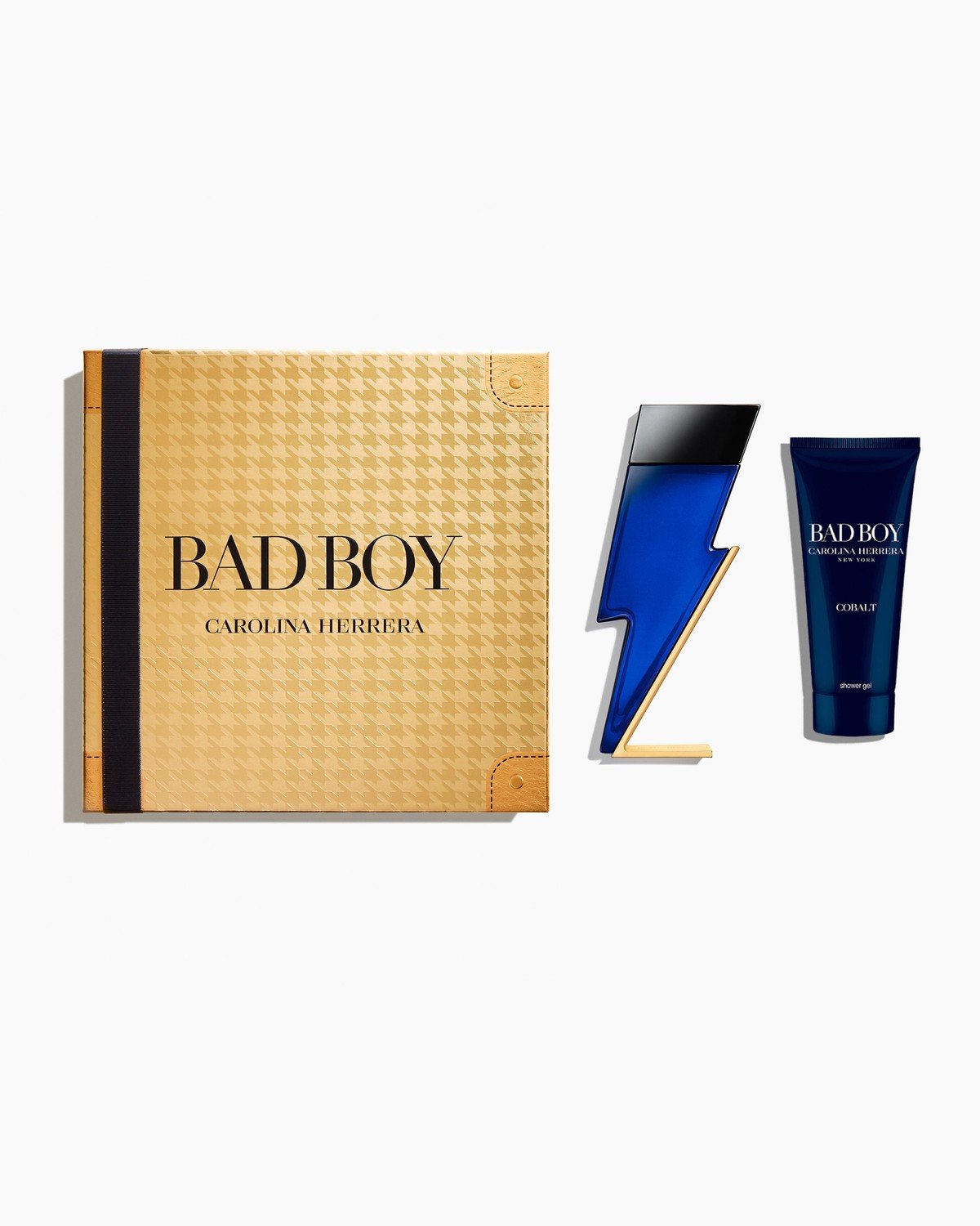 Estuche Carolina Herrera Bad Boy Cobalt Absolute Hombre EDT 3PZ Perfume / Gel de ducha