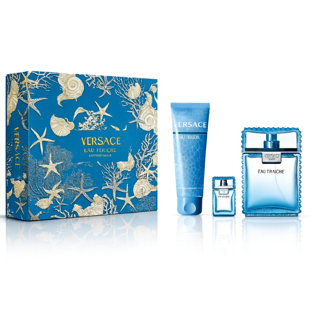 Estuche Versace Fraiche pour homme Hombre EDT